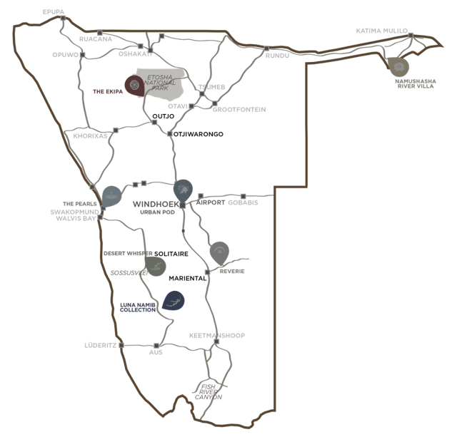 Gondwana luxury lodges and private villas