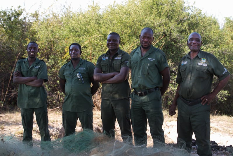 Sikunga Fish Guards, illegal nets, Zambezi, Namibia