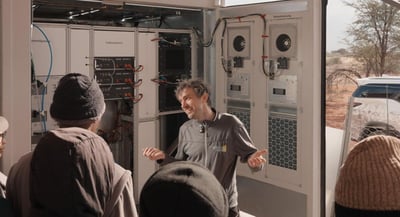 Green hydrogen and wastewater treatment system hosted at Kalahari Anib Lodge by Gondwana Collection Namibia