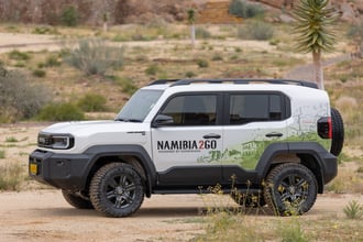 Toyota Land Cruiser Mini FJ _ Namibia2Go Car Rental vehicle