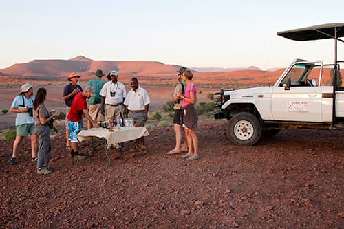 Naturrundfahrt im Damaraland