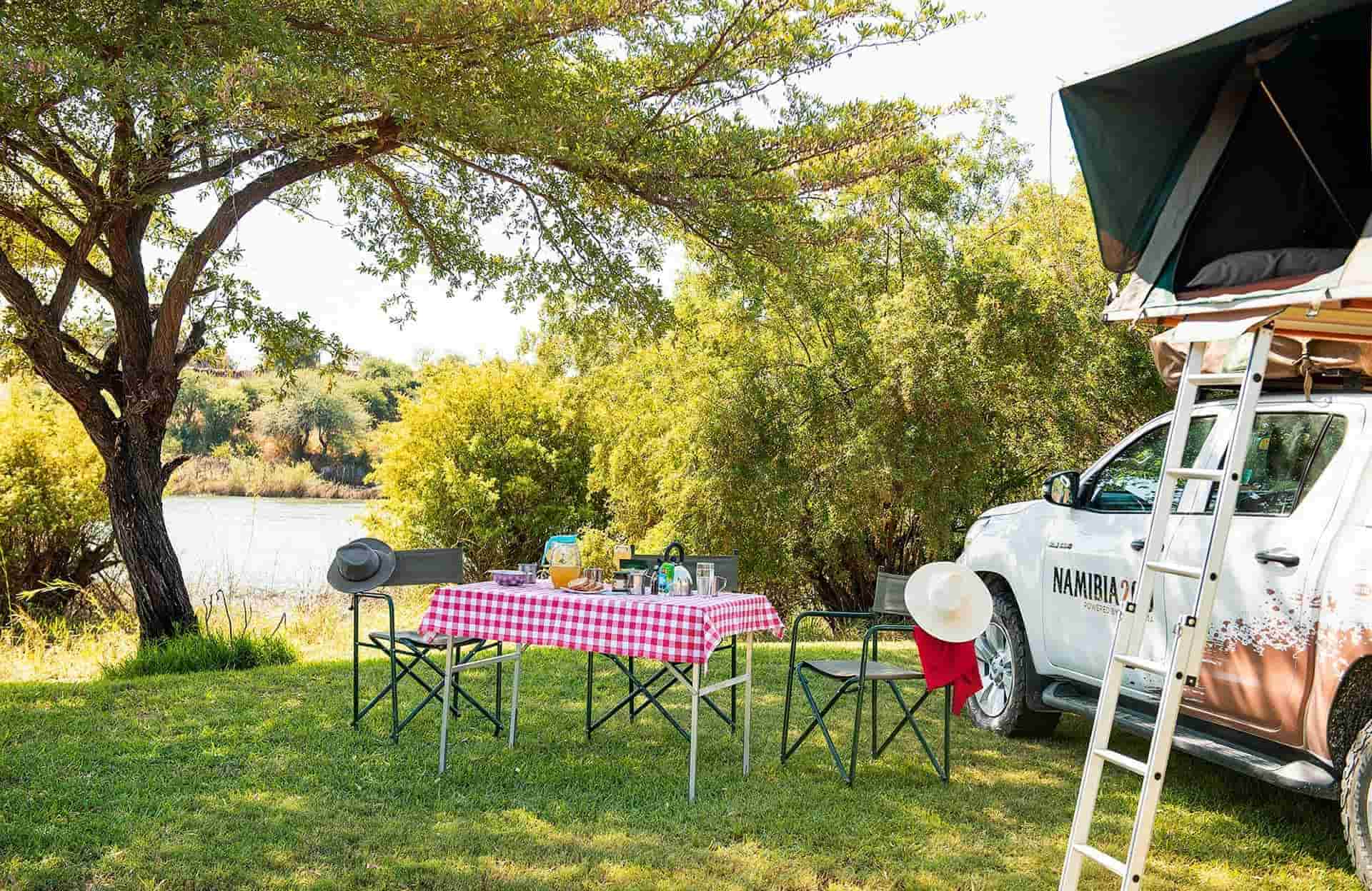 Hakusembe River Campsite