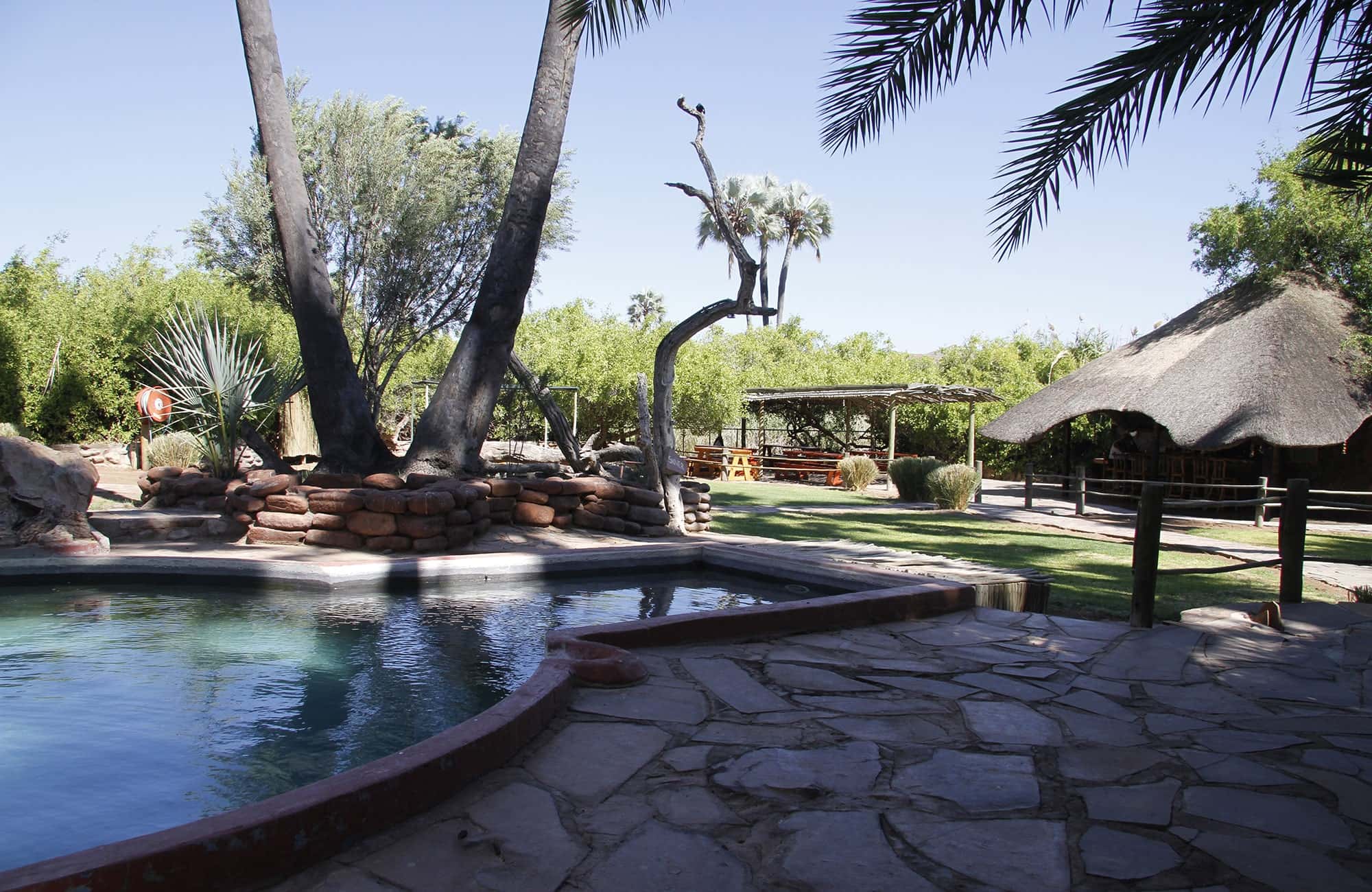 Poolside in Damaraland