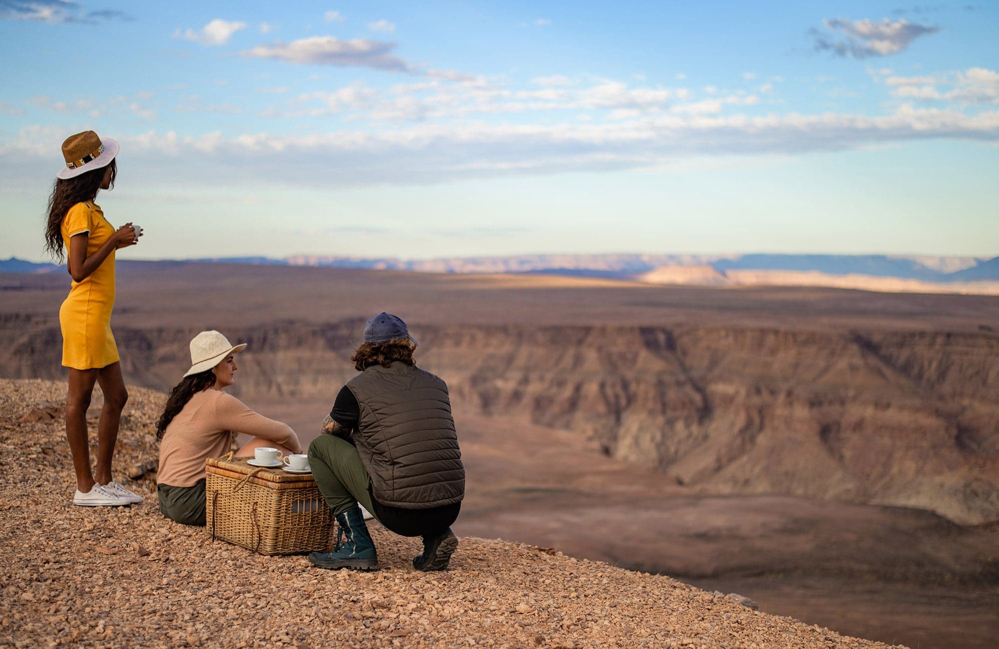 Sunset View at Fish River Canyon