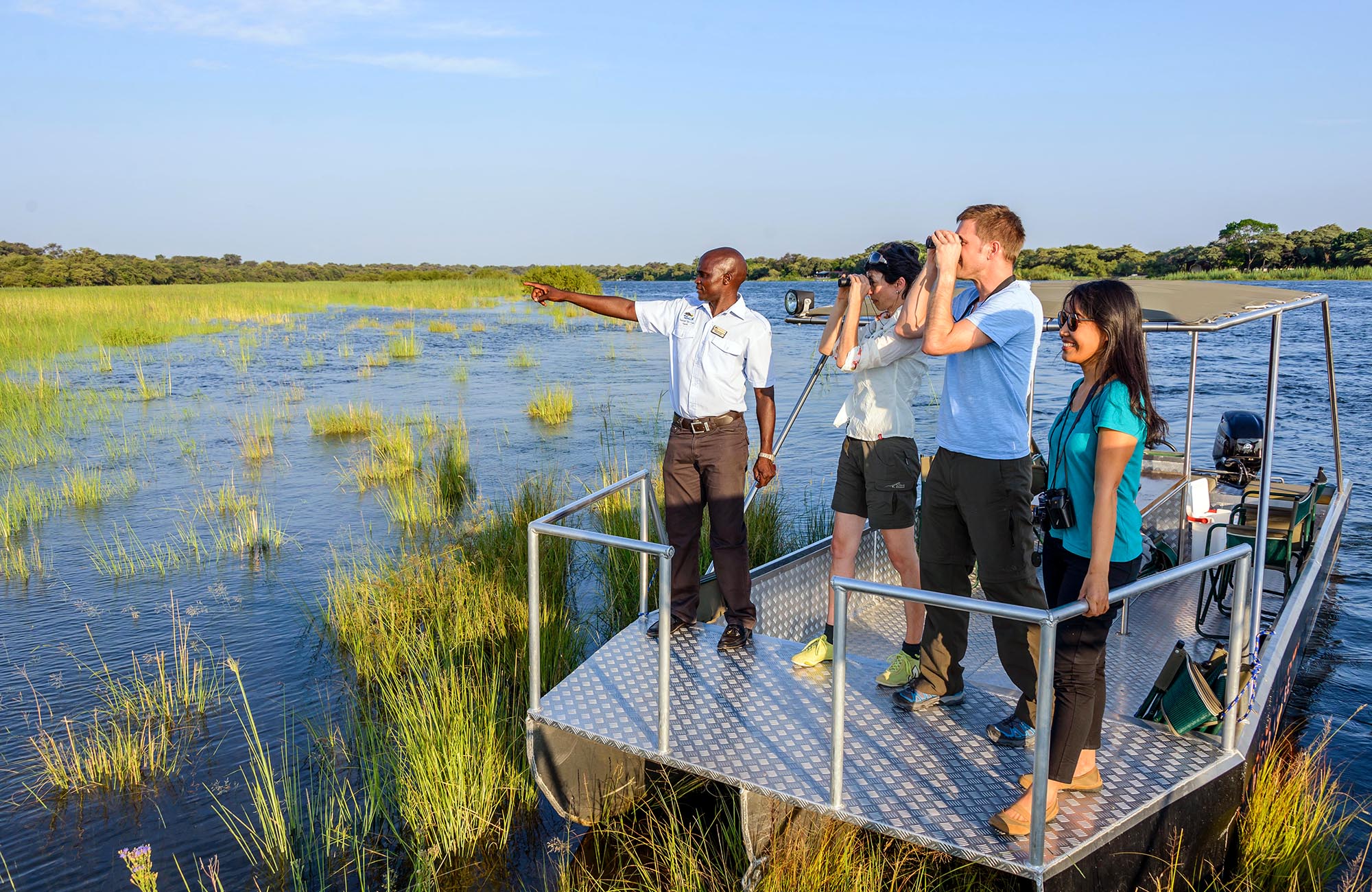 Tour guide at Hakusembe