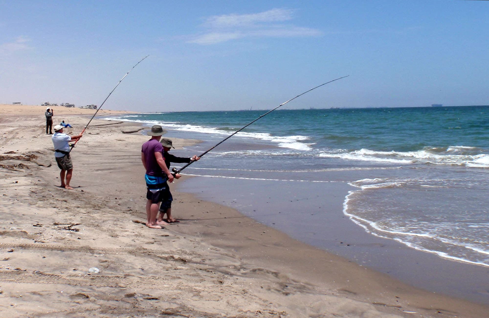 Fishing in Swakopmund