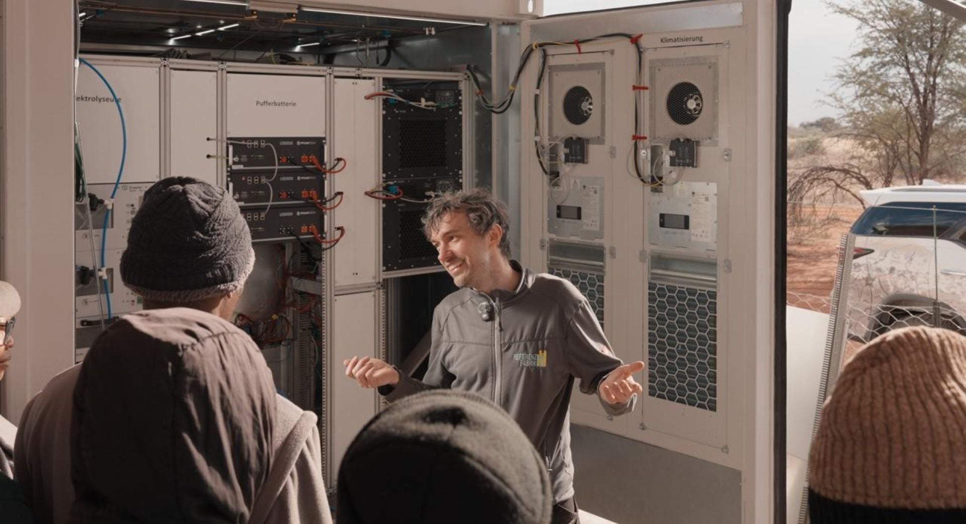 Green hydrogen and wastewater treatment system hosted at Kalahari Anib Lodge by Gondwana Collection Namibia