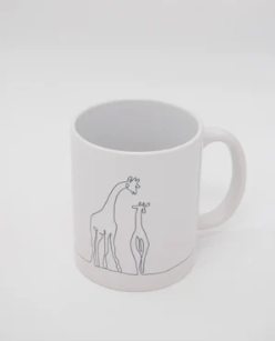 Mom & Baby Giraffe MUG